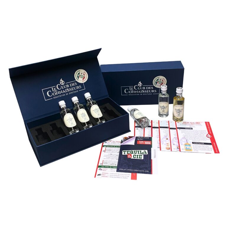 Coffret Dégustation Tequila et compagnie Le Club des Connaisseurs 1